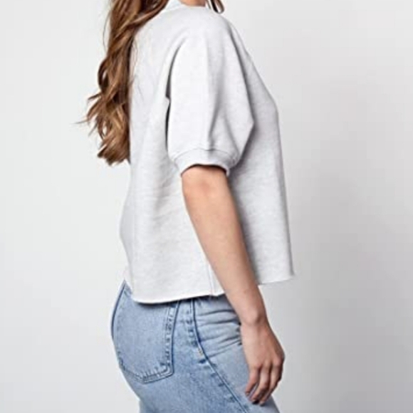 Chicka-d North Carolina State Wolfpack Ash Grey Bayside Crew Size S - Picture 2 of 8